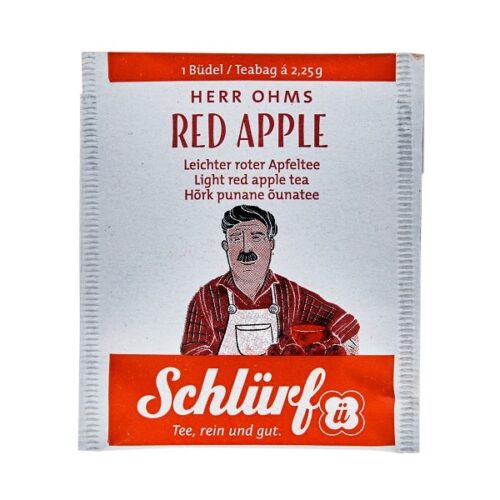 Schlürf Herr Ohms punase õuna tee 20tk