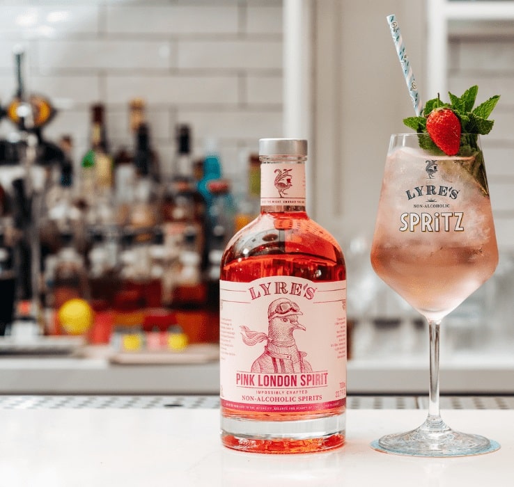 Lyre's Pink London Spirit (Gin) alkoholivaba 700ml